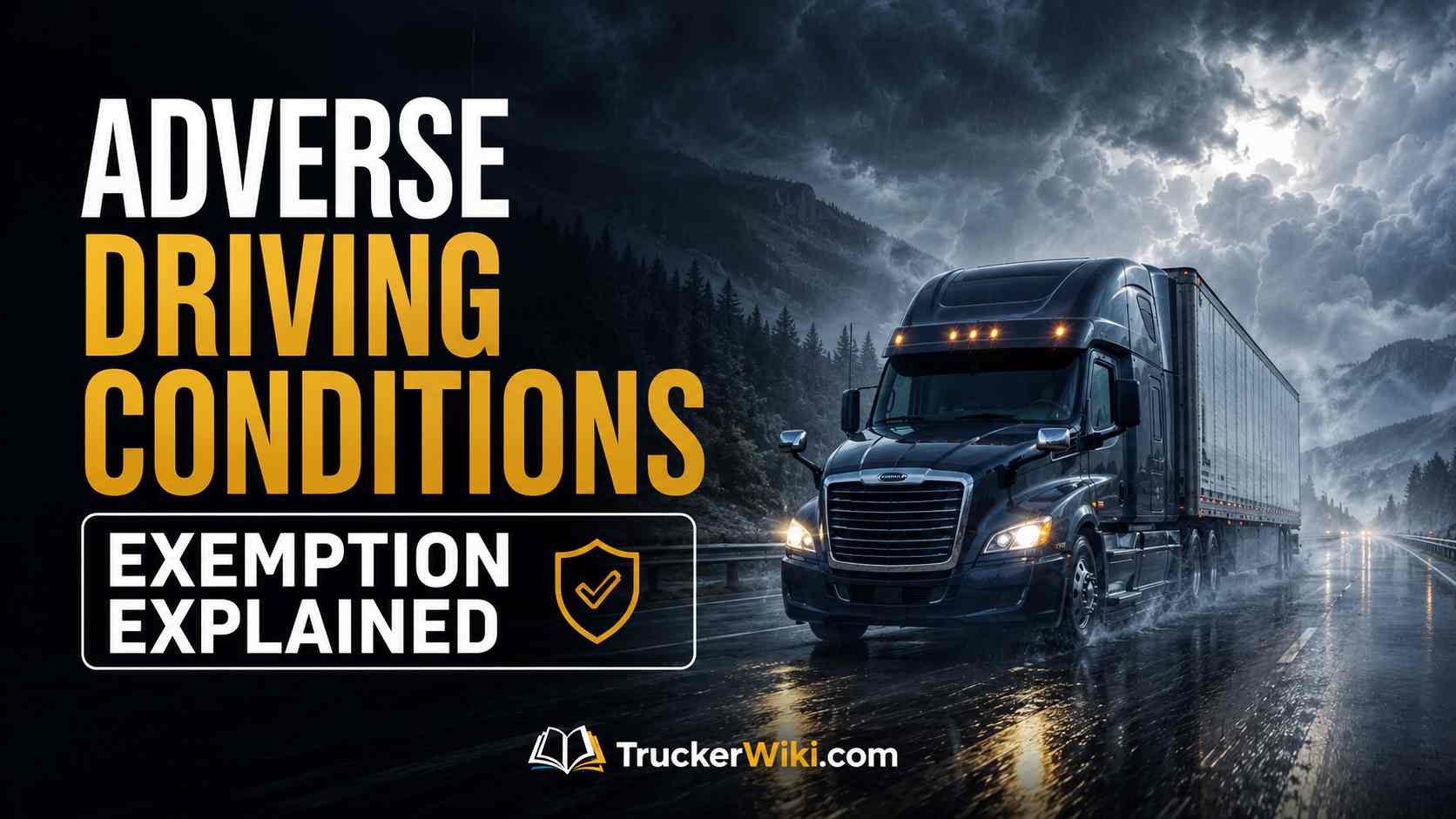 feature image for Adverse Driving Conditions Exemption
