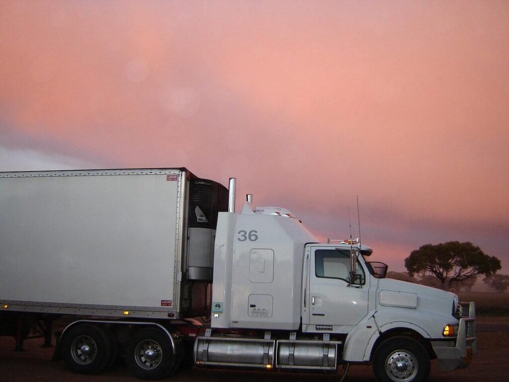 truck, lorry, sunset, road, car wallpapers, cargo, freight, delivery, trailer, industry, trucking, business, traffic, car, automobile, motor, automotive, nature, transport, auto, driving, vehicle, transportation, drive