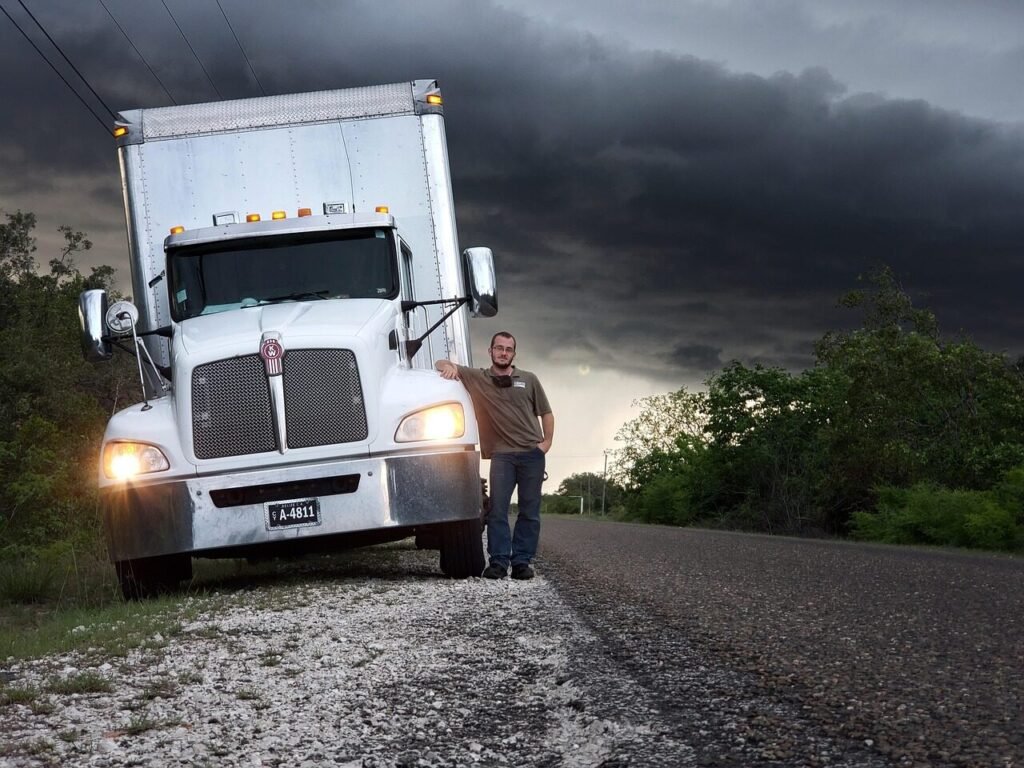 driver, truck, kenworth t270, overcast, trucking, trucker, night, trucker, trucker, trucker, trucker, trucker
