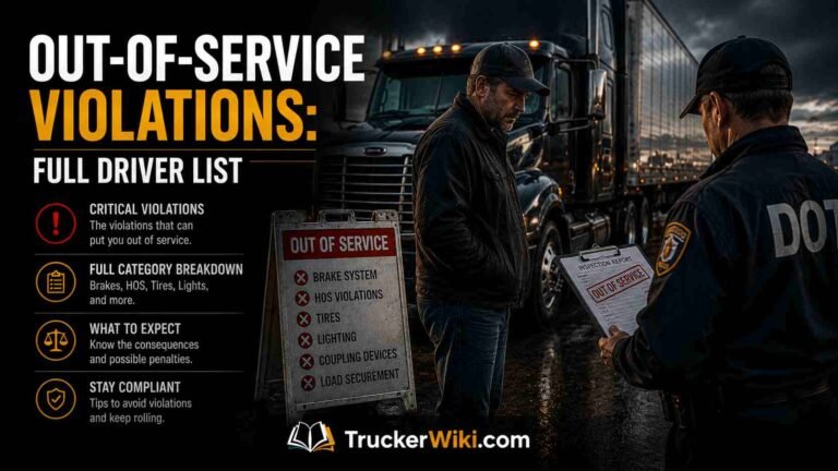 feature image for article: Out-of-Service Violations: Full Driver List